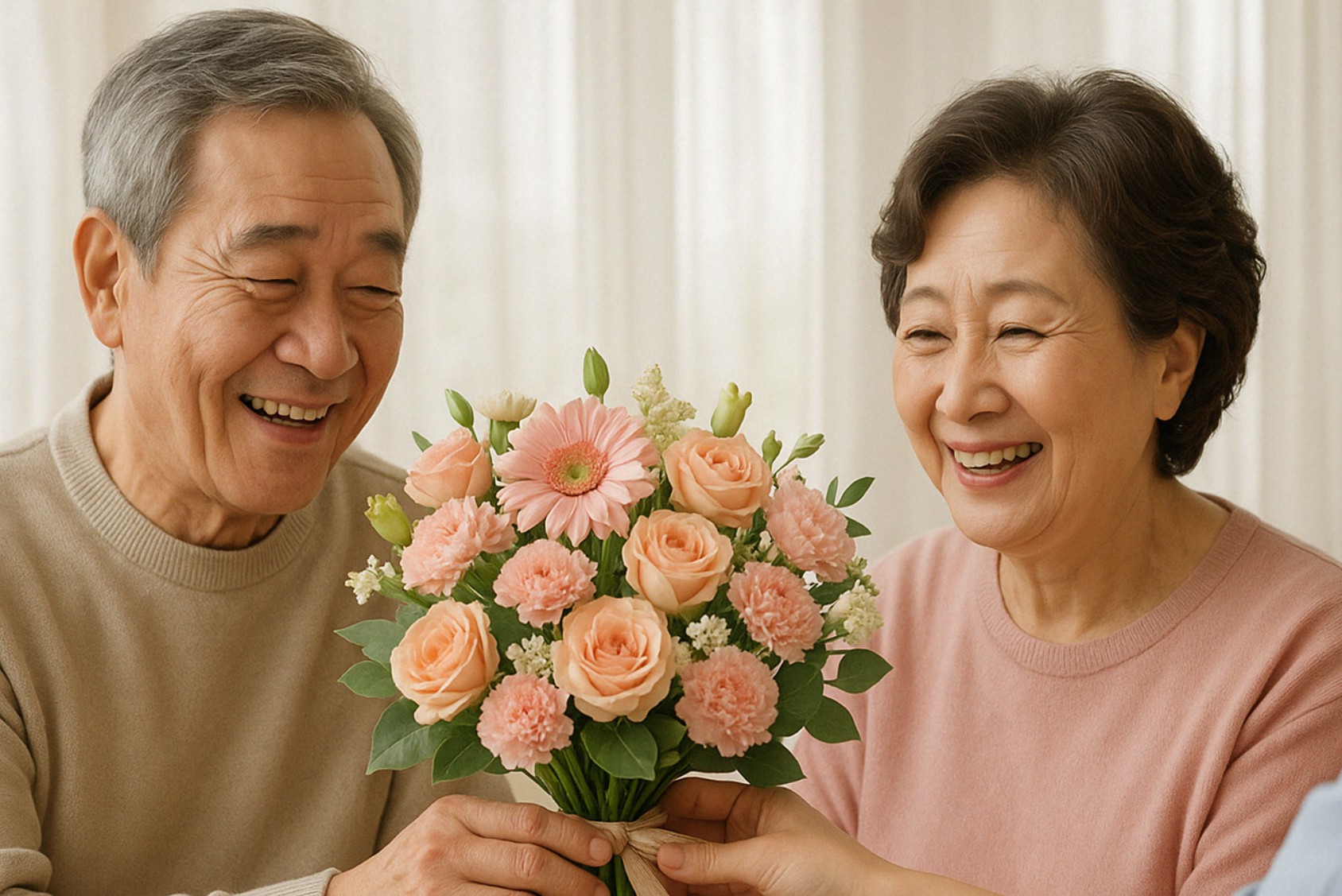 부모님 꽃 선물