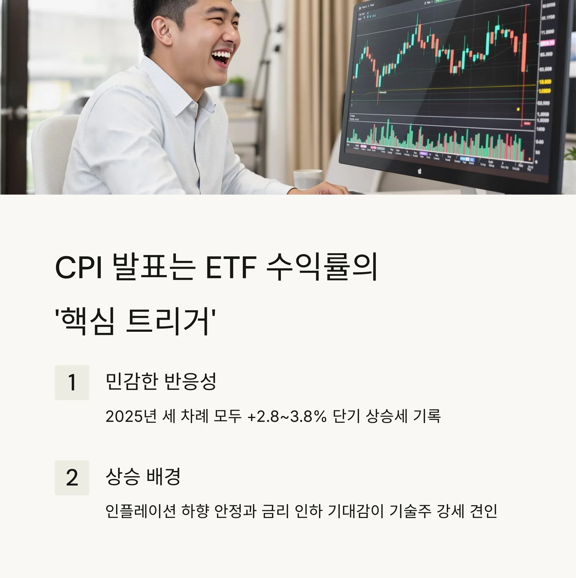 TIGER 미국나스닥100 ETF의 흐름