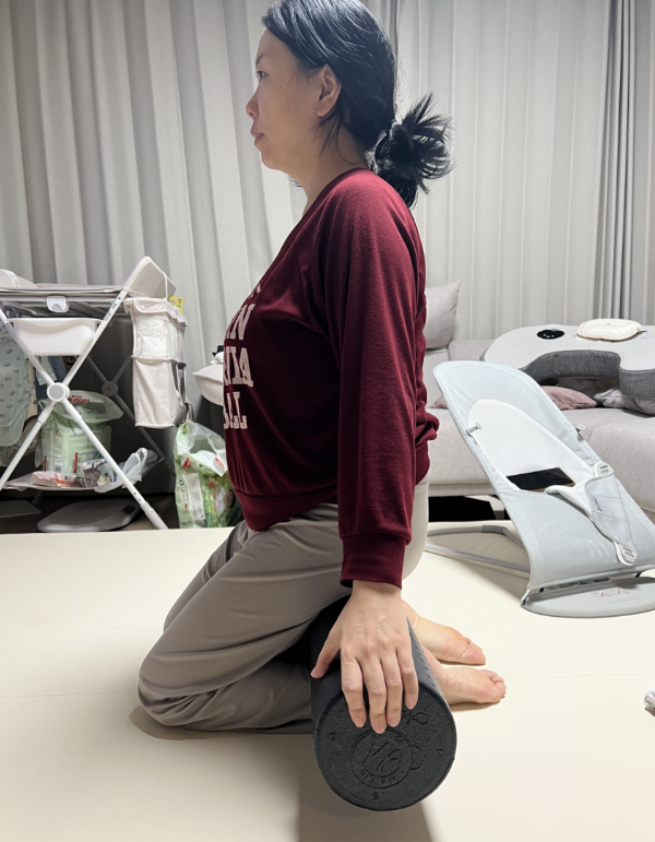 산후수면 부족으로 늦어진 코어회복을 위한 필라테스 루틴1