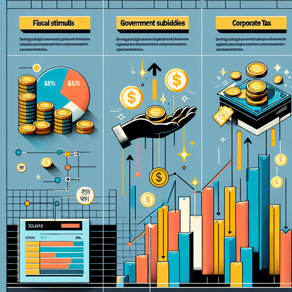 재정 자극, 정부 보조금, 법인세: 경제 성장을 위한 3가지 정책 도구