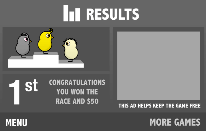 덕라이프4-플래시게임-종료-화면