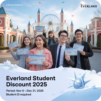 2025 에버랜드 수험생 할인 프로모션 기간 이미지