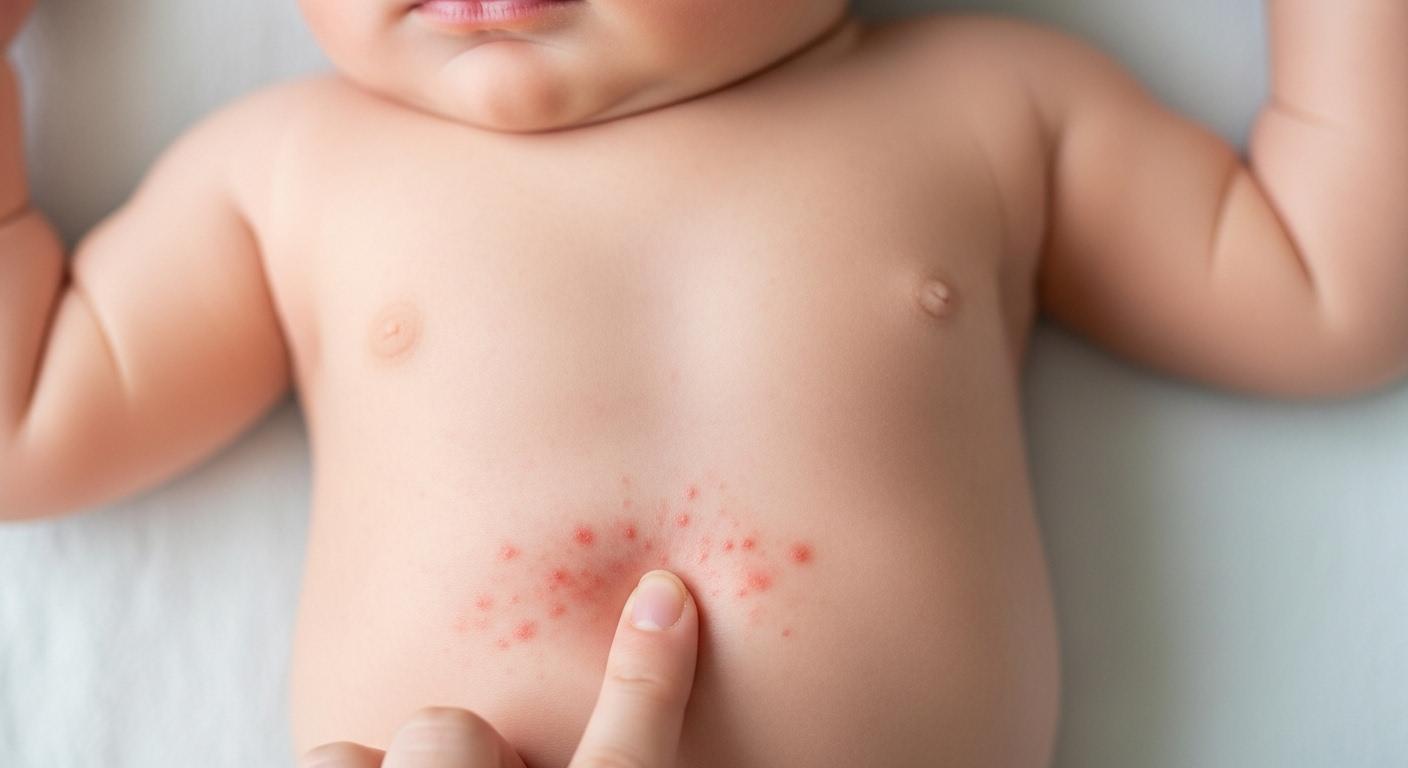 신생아 땀띠 없애는 방법