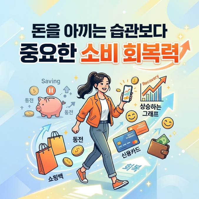 돈을 아끼는 습관보다 중요한 소비 회복력