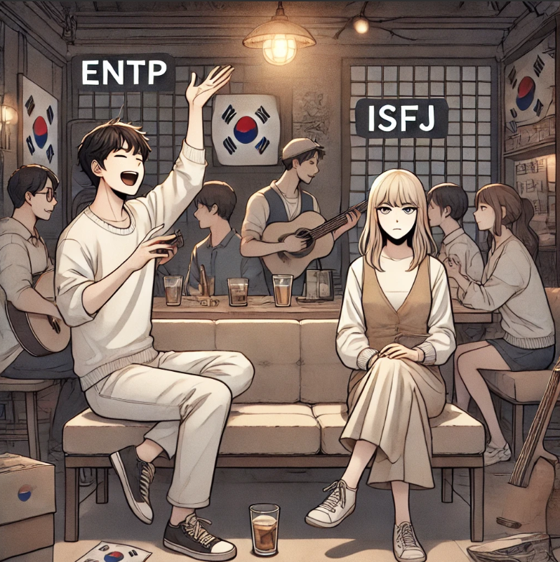 ISFJ유형 ENTP유형