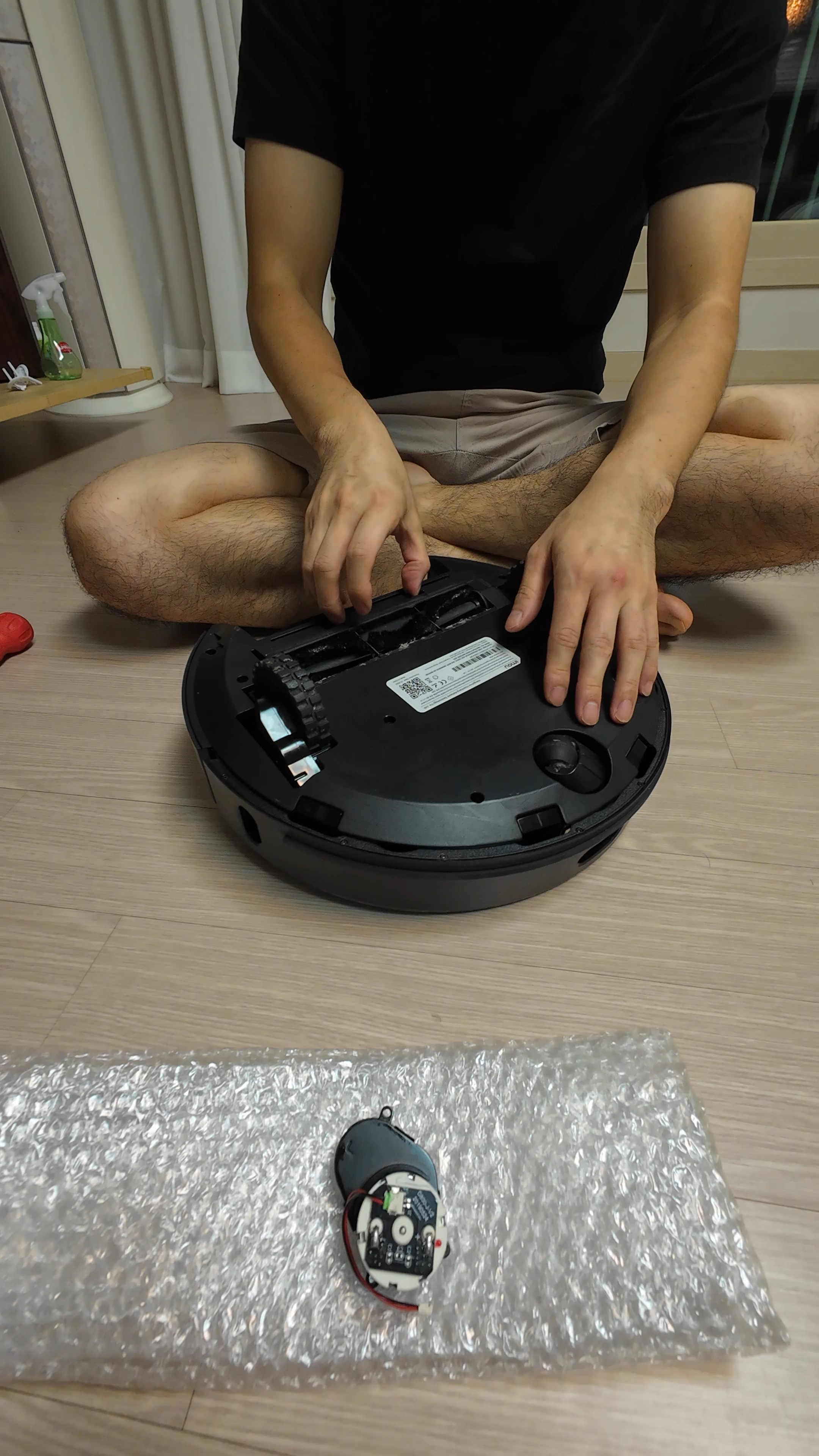 imou_l11_sidebrush_motor_repair_로봇청소기_사이드브러시_모터_교체_수리