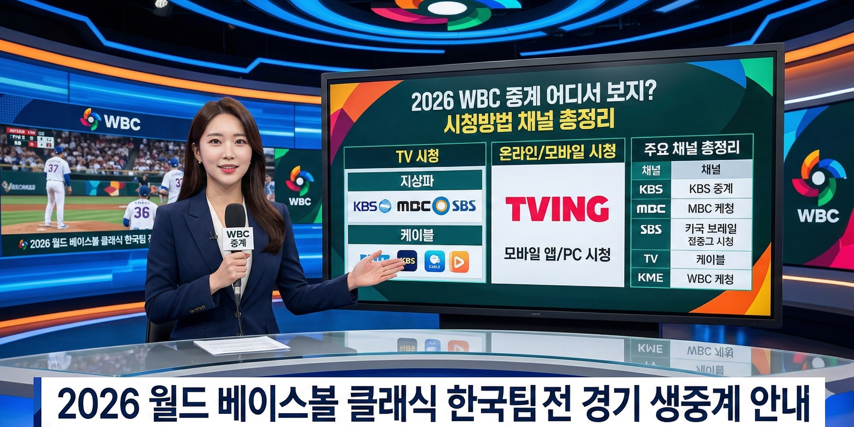 WBC 중계