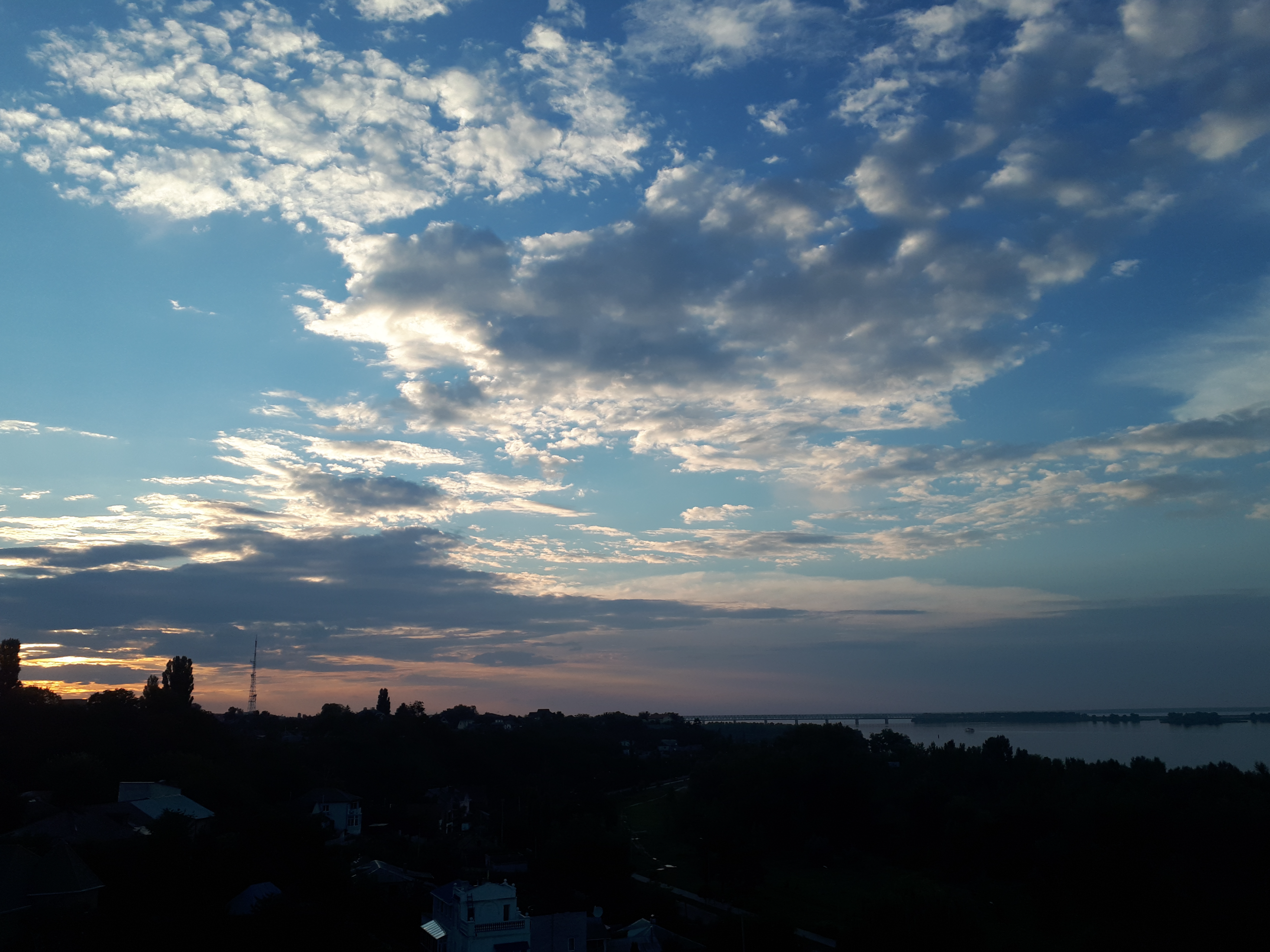 우크라이나 체르카시 로즈 밸리와 드니프로 강