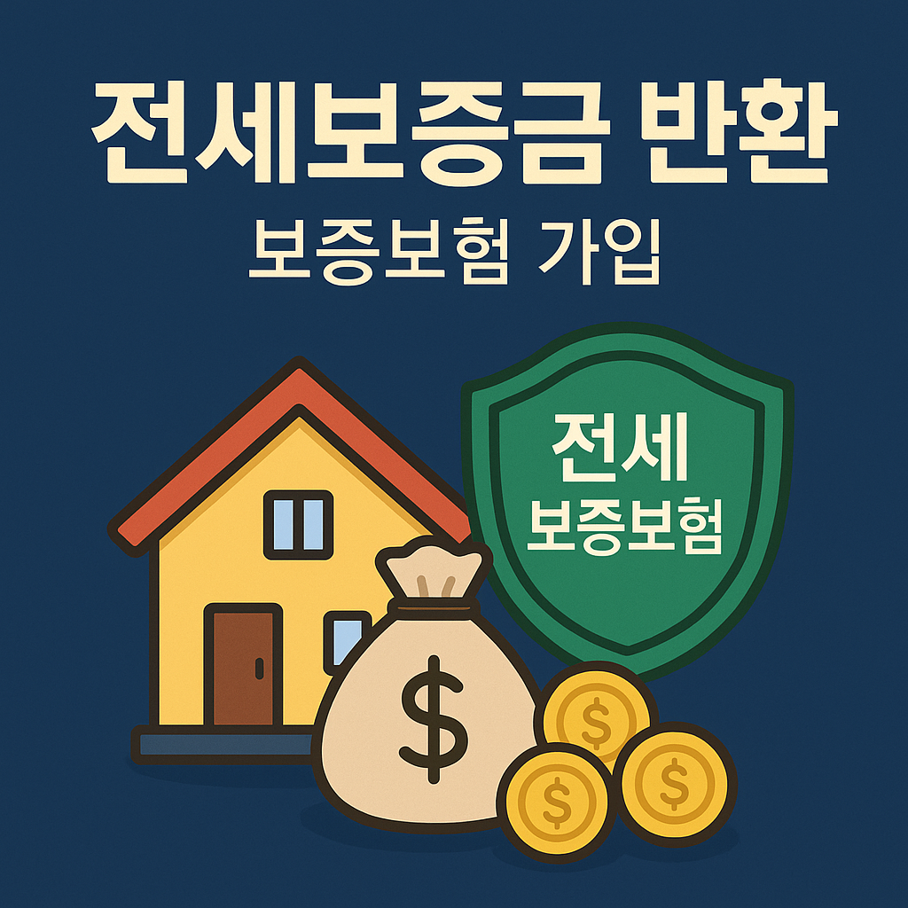부동산 전세보증금 반환 보증보험 가입 꿀팁 총정리