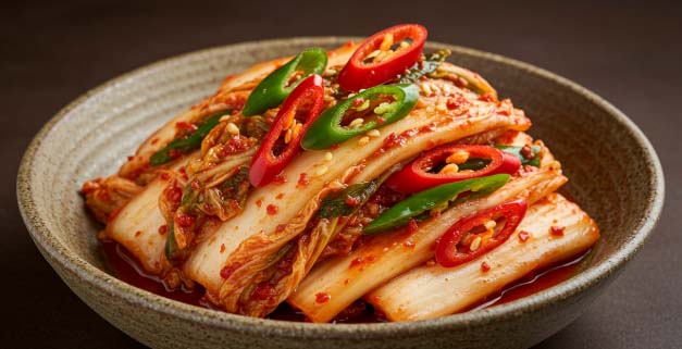 장 건강에 좋은 음식 - 김치