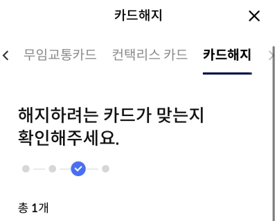 신한쏠페이 카드해지5