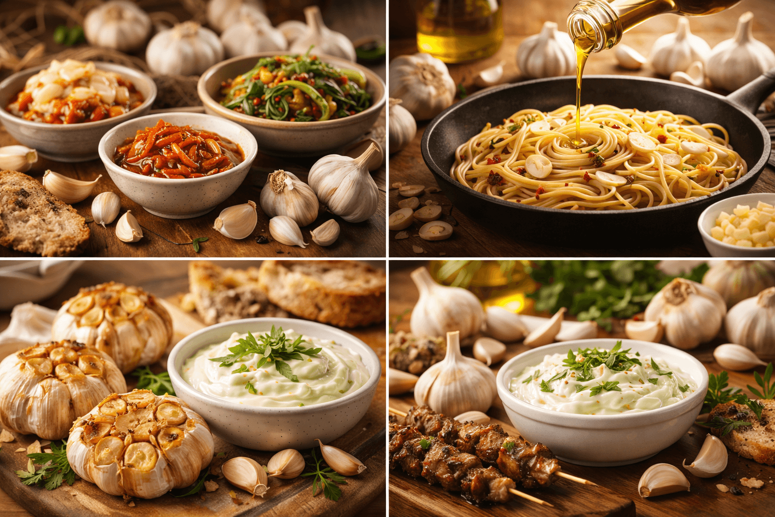 마늘을 많이 먹는 나라들의 식문화