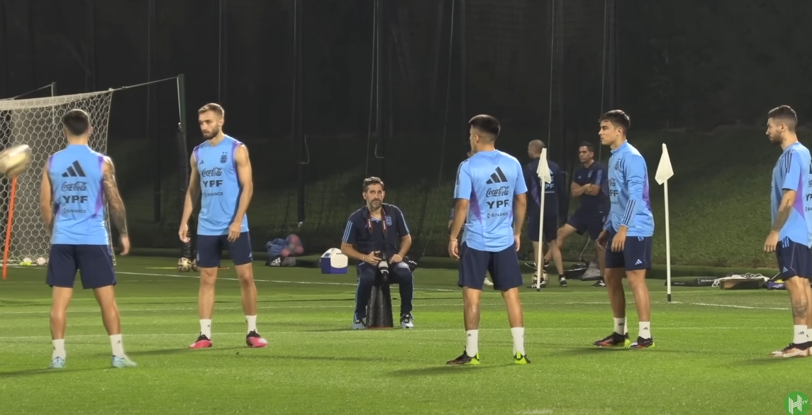 아르헨티나 대표팀 훈련