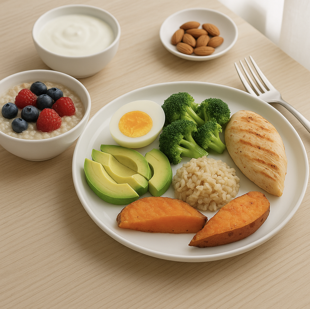 혈당 관리를 위한 식단과 관련한 이미지