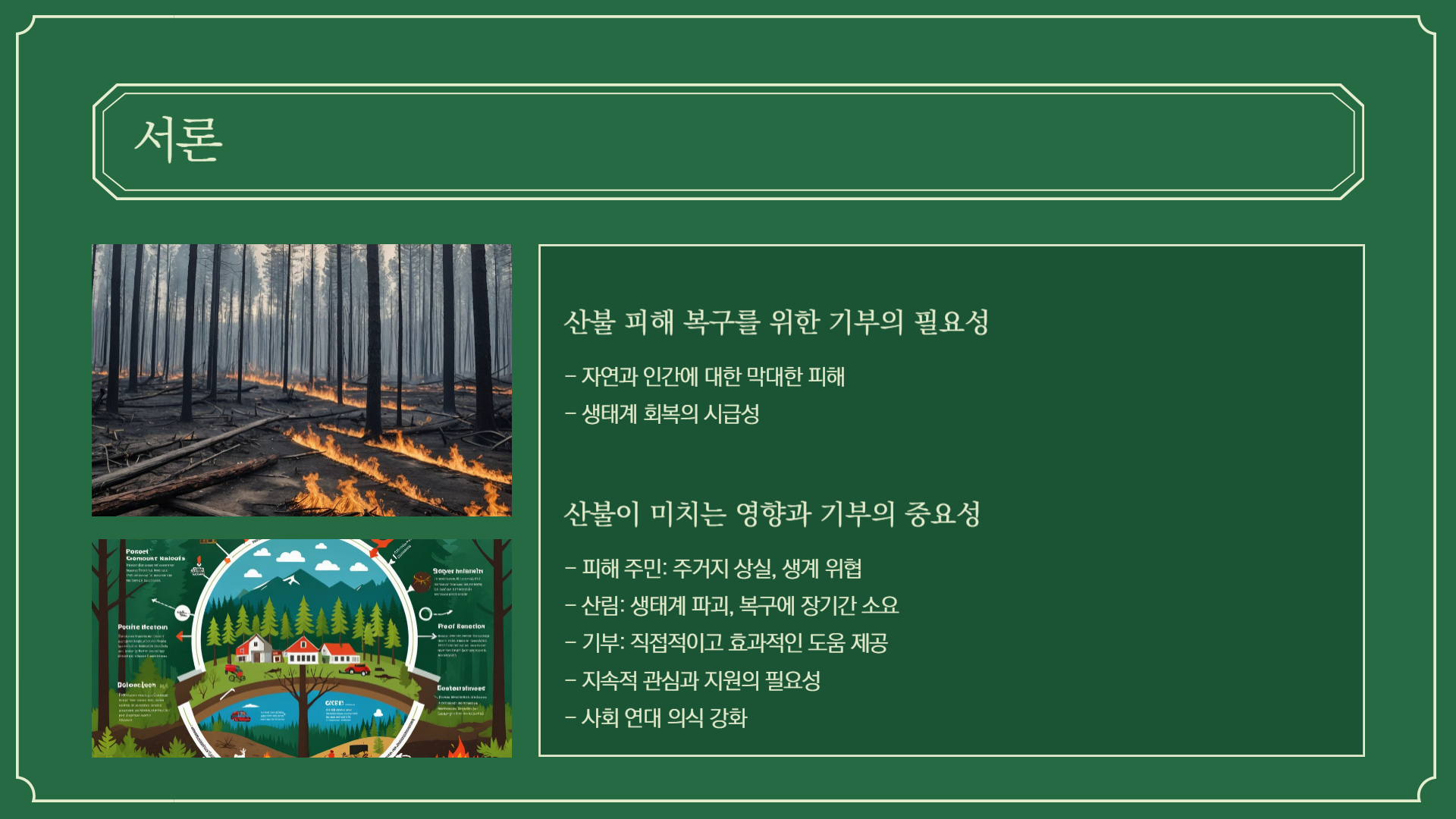 산불 피해를 돕는 기부 방법 5가지