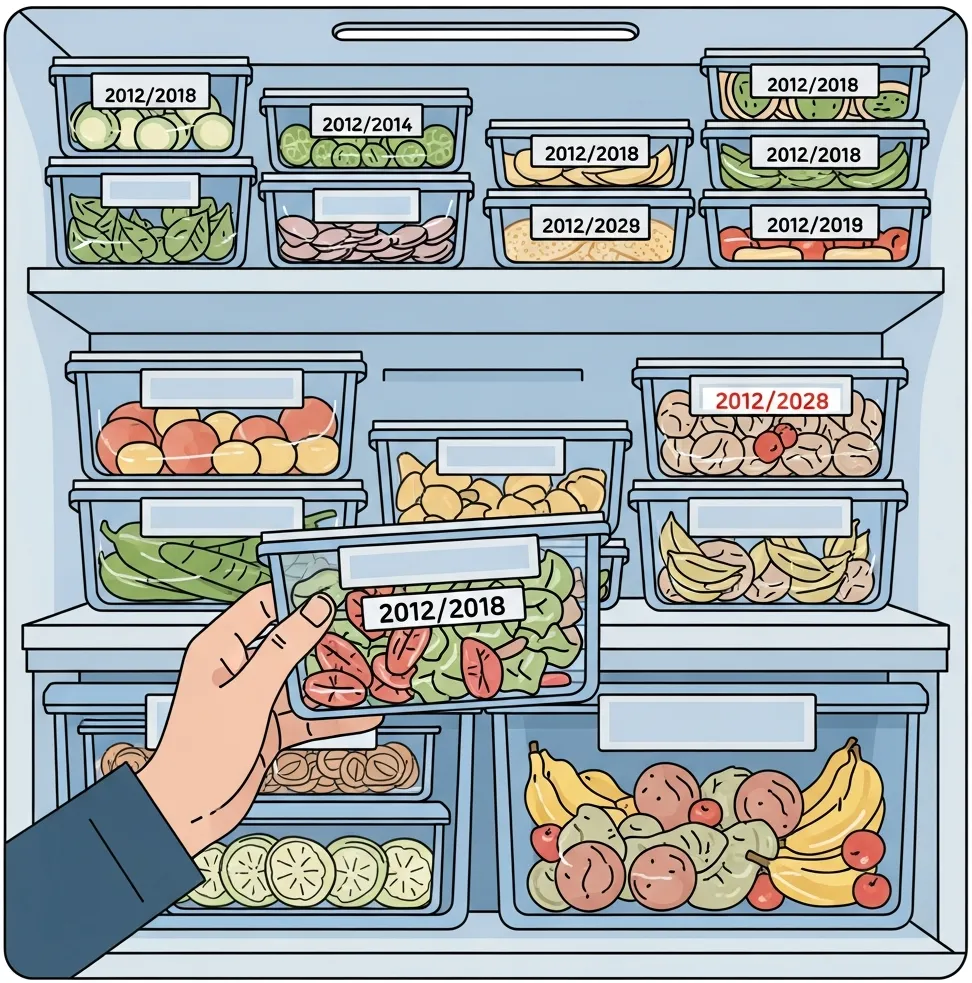 유통기한 확인 정리