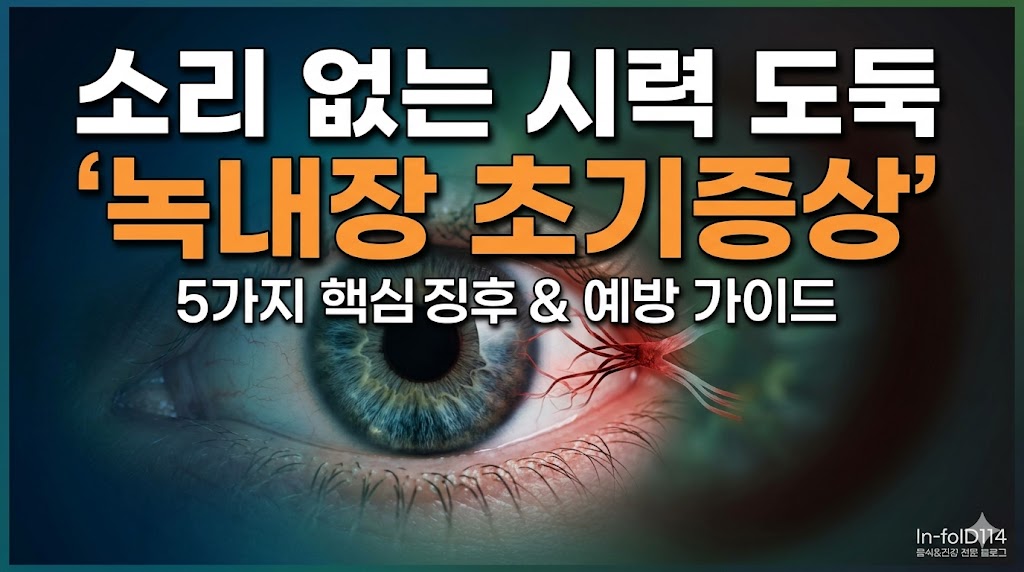 녹내장 초기증상