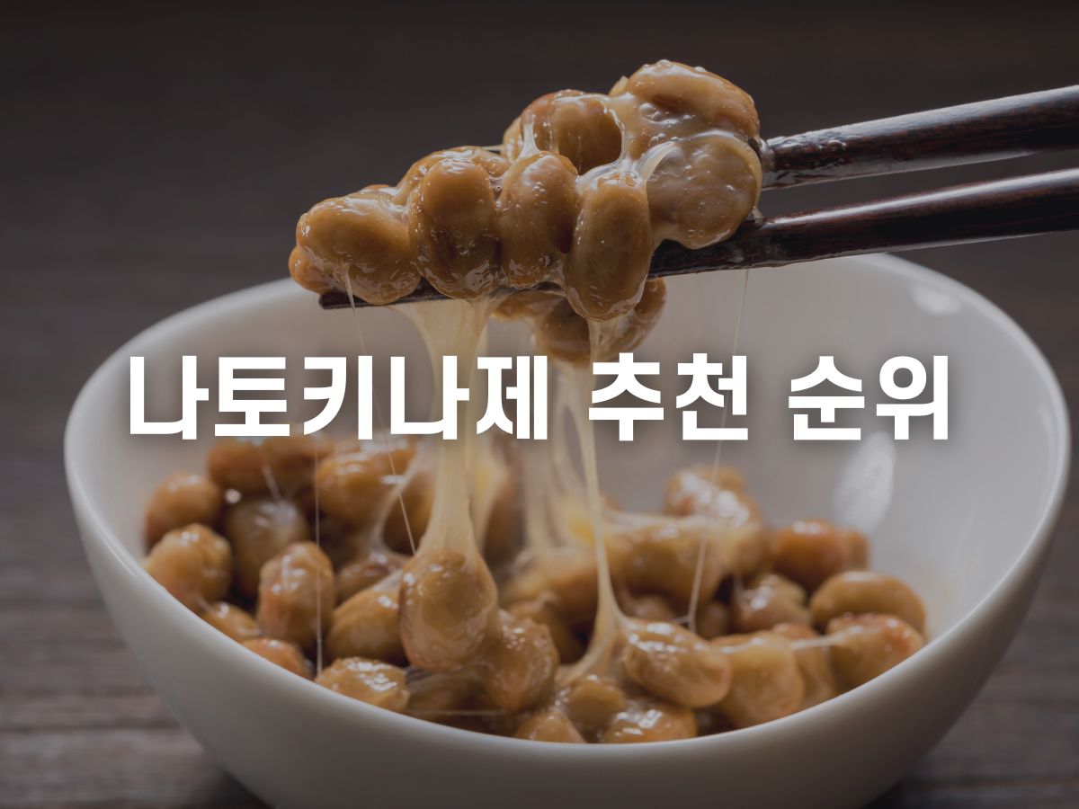 나토키나제 추천 비교 순위