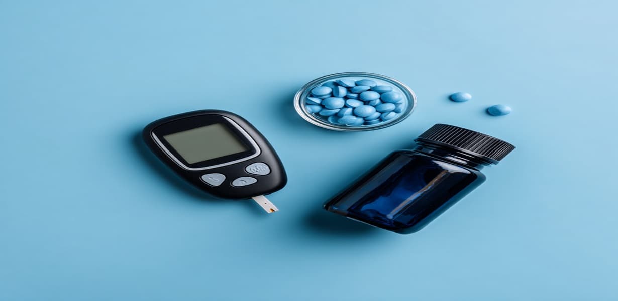 혈당 조절 영양제를 주제로 한 대표 이미지