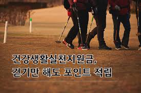 건강생활 실천지원금 12만원 조건 신청방법