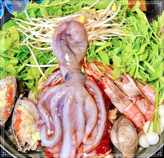 부산 명지 맛집 누룽닭, 누른 닭구이