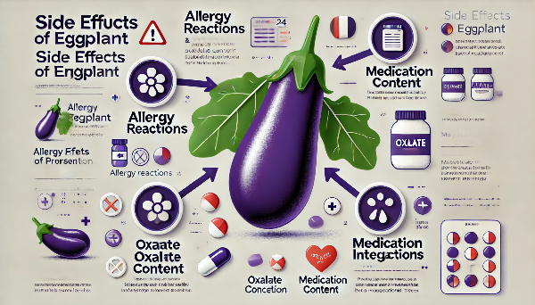 가지의 부작용 및 주의사항