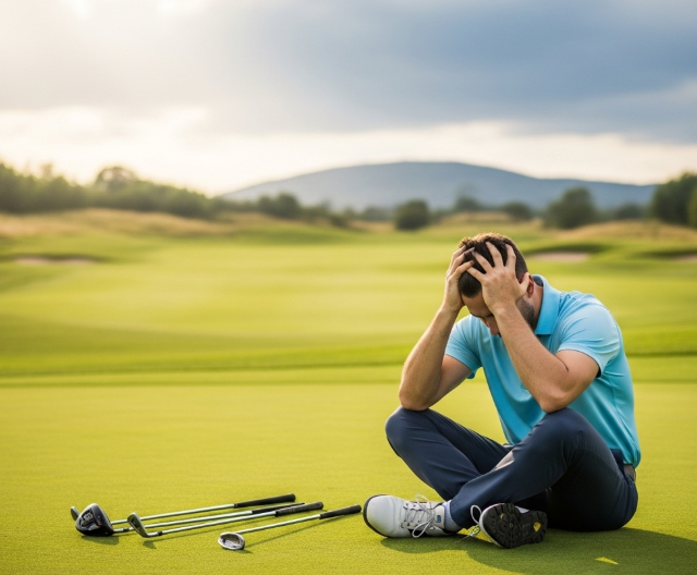 라운딩이 괴롭다면? 골프 스트레스의 원인과 해결법 관련이미지