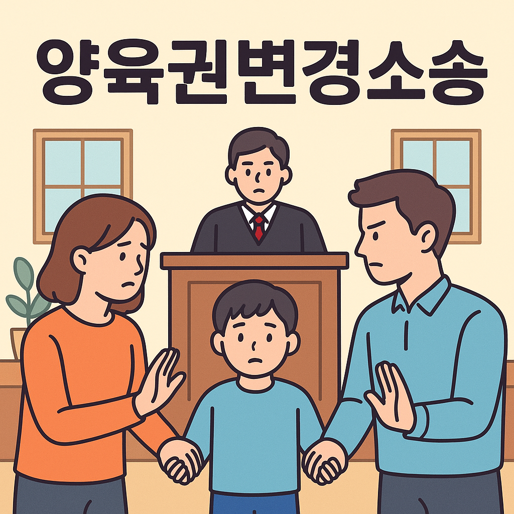 원주이혼소송변호사, 양육권변경소송