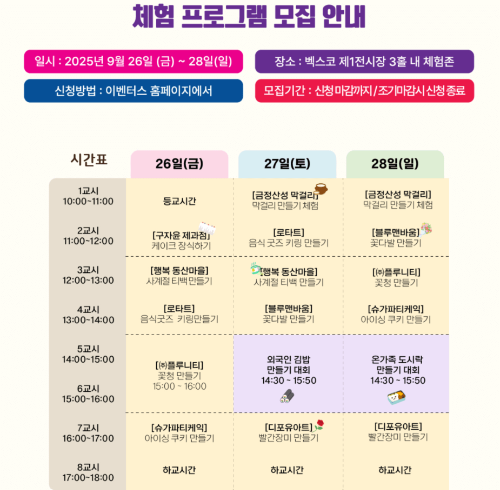 부산국제음식박람회 2025