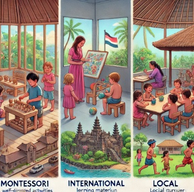 발리 유치원 커리큘럼 분석 (몬테소리, 국제기준, 현지차이)