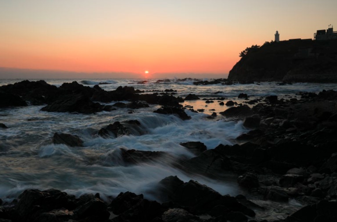 울진 폭풍속으로 드라마세트장