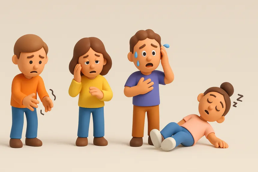 저혈당 쇼크 증상