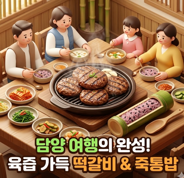 담양 죽녹원 떡갈비 여행 할인 디지털 관광주민증 신청방법