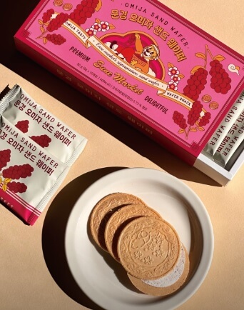 6시 내고향 문경 오미자빵과 오미자전병 디저트 맛집 으네마켓 주문방법 문경샌드