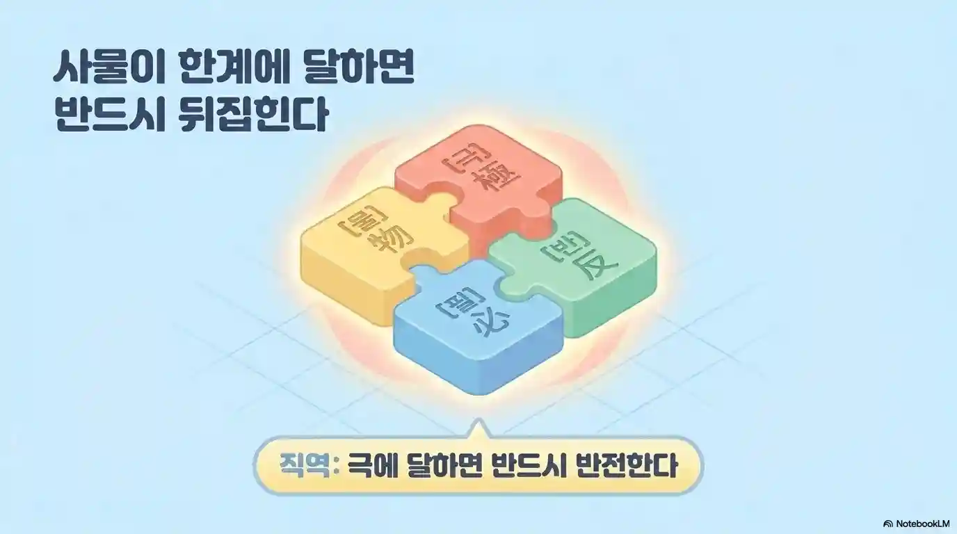 물극필반 뜻 직역