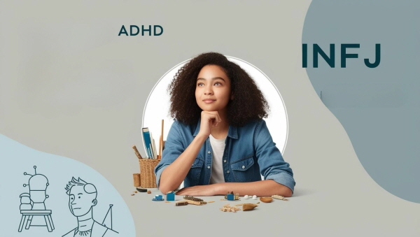 INFJ 성격과 성인 ADHD에 관한 사진