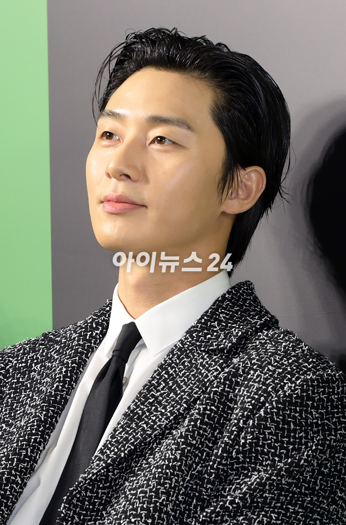 배우 박서준이 17일 오후 서울 강남구 삼성동 코엑스 메가박스에서 열린 영화 '드림' 언론시사회에서 포즈를 취고 있다. [사진=김성진 기자]