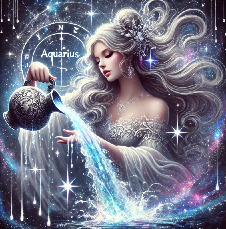 2025년 물병자리 운세를 나타내는 물병자리이미지입니다.