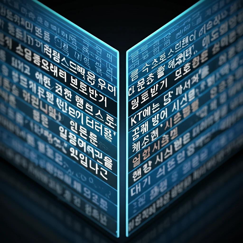 KT 스팸 문자 피해 예방 통신사 서..