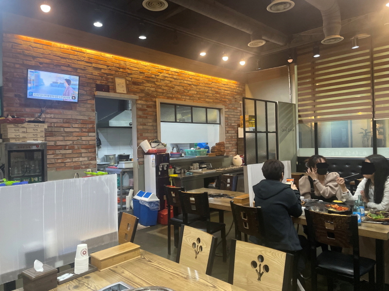 청라 돼지꼬신내 내부