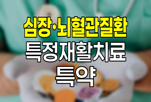 현대해상 심장·뇌혈관질환 특정재활치료 특약의 핵심 혜택