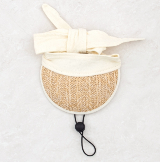 다이소 반려동물용 라탄 썬캡