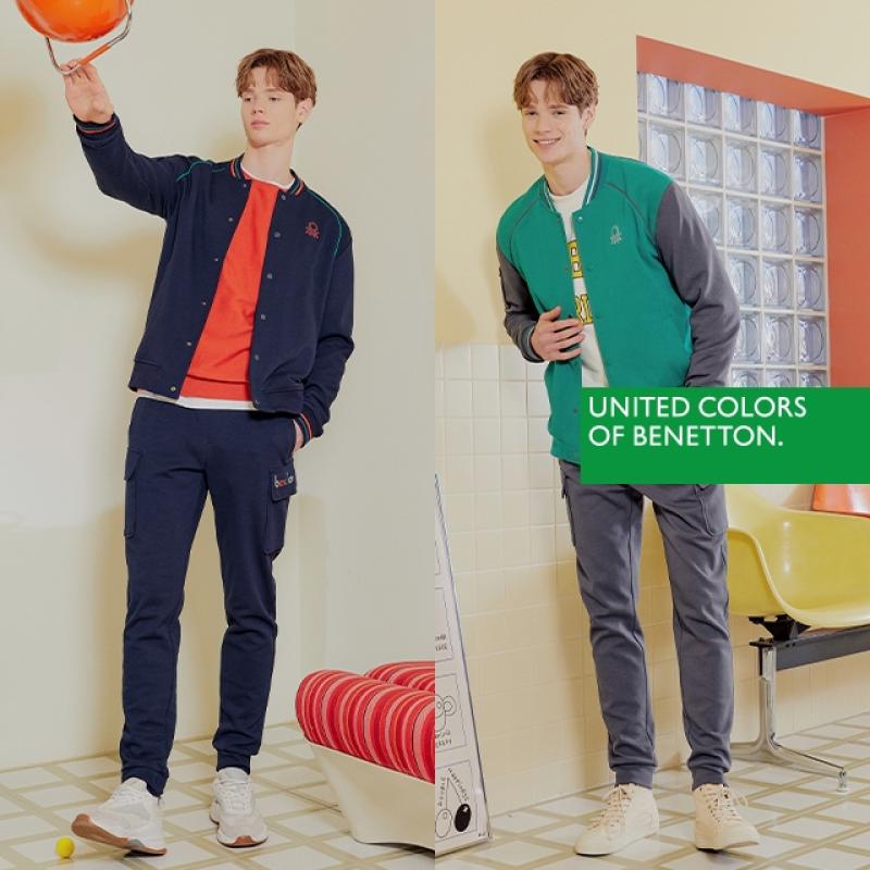 베네통골프 초 시그니처 저지 셋업 2종 남성