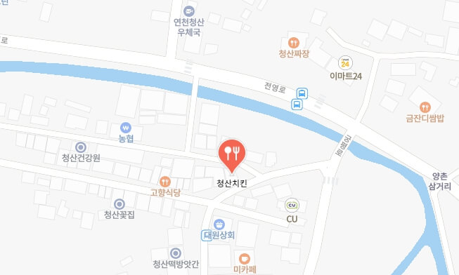 이장우-연천-치킨집-위치