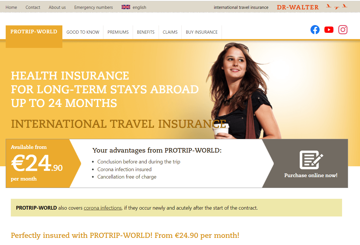 Protrip-World 해외여행자 보험