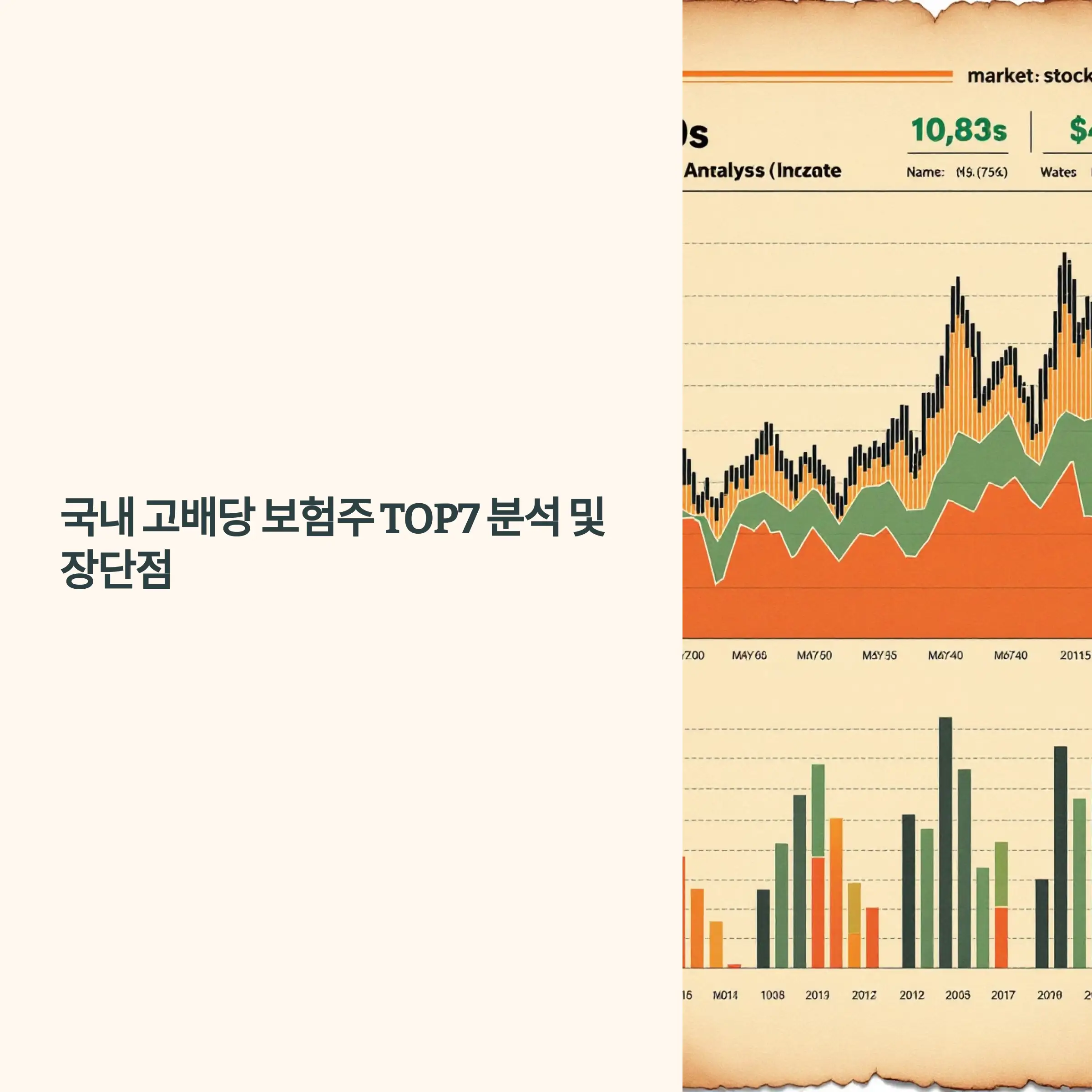 국내 고배당 보험주 TOP7 분석 및 장단점