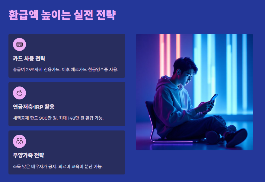 연말정산 환급액 높이는 실전 전략