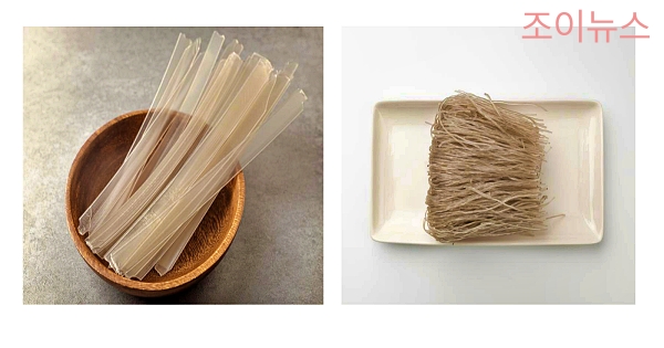 고구마 전분 활용 요리, 당면