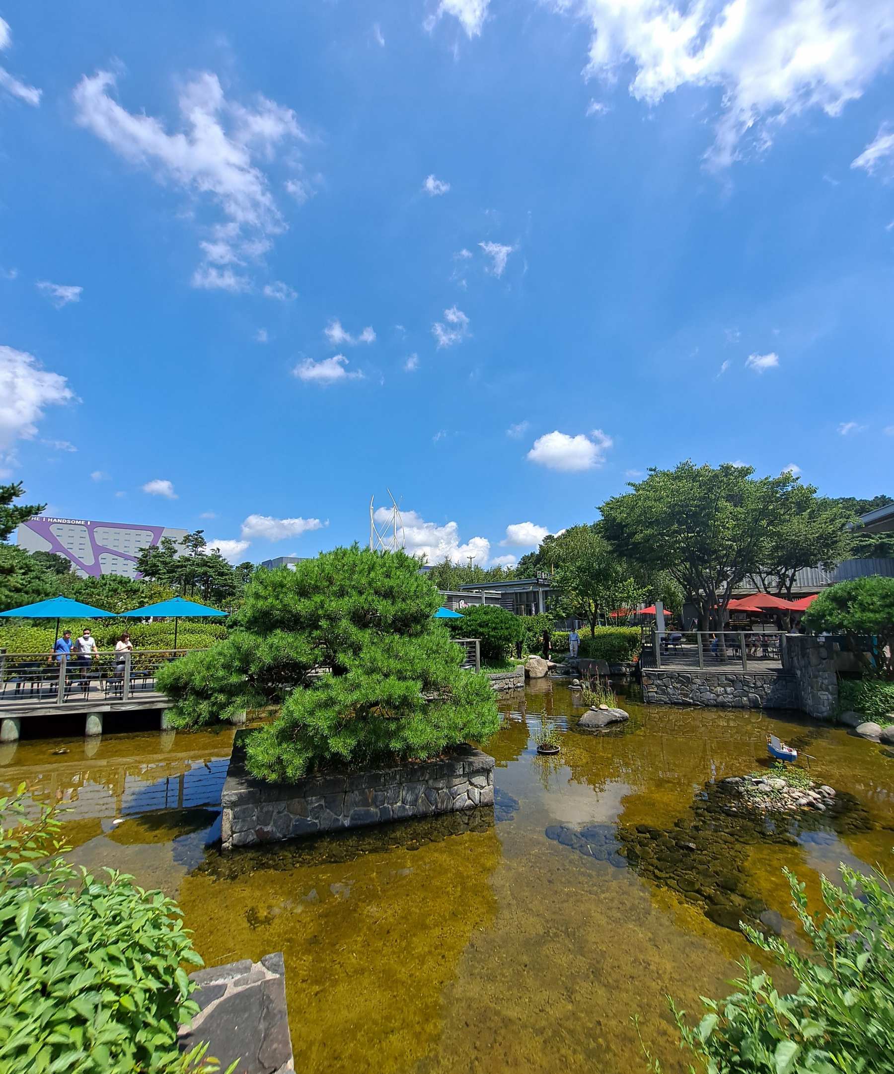 덕평휴게소 작은연못