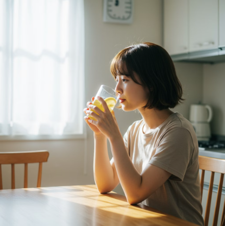 아침 공복에 섭취해야 효과가 좋아요